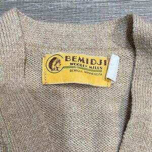 Bemidji Woolen Mills Tan Sweater